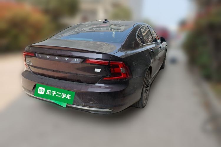 Used Volvo S90 New Energy 2024 Plug-in Hybrid Four-Wheel Drive Long-Range Zhiyi Luxury Edition Rear Right 45 Deg