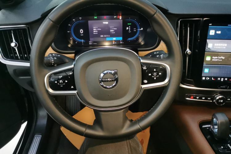 Used Volvo S90 New Energy 2024 Plug-in Hybrid Four-Wheel Drive Long-Range Zhiyi Luxury Edition Steering Wheel