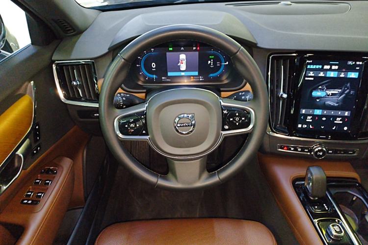 Used Volvo S90 New Energy 2024 Plug-in Hybrid Four-Wheel Drive Long-Range Zhiyi Luxury Edition Steering Wheel