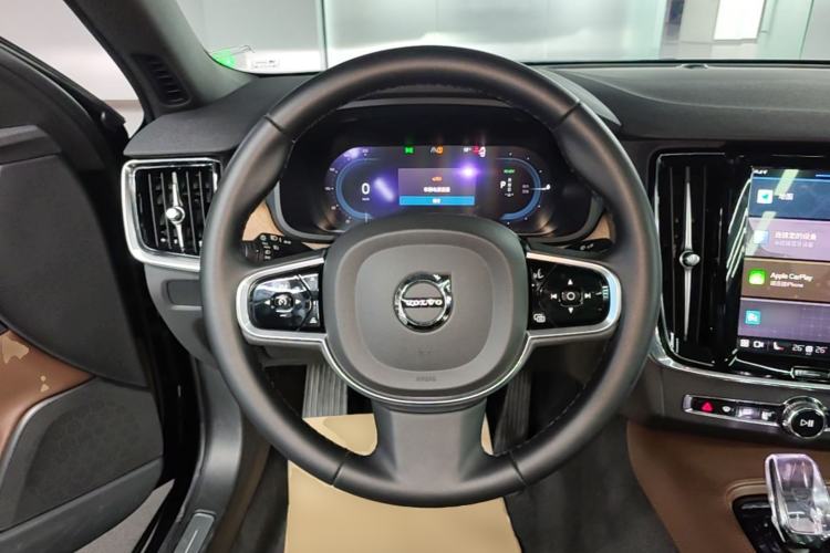 Used Volvo S90 New Energy 2024 Plug-in Hybrid Four-Wheel Drive Long-Range Zhiyi Luxury Edition Steering Wheel