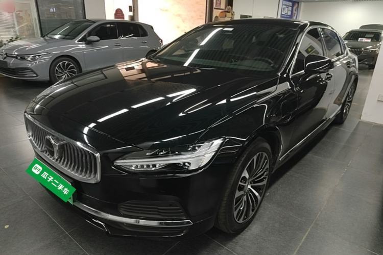 Used Volvo S90 New Energy 2024 Plug-in Hybrid Four-Wheel Drive Long-Range Zhiyi Luxury Edition Guazi used car, China used car export, Used car for sale, Used cars, Cheapest cars for sale