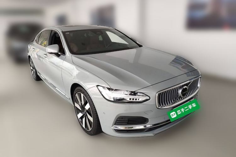 Used Volvo S90 New Energy 2024 Plug-in Hybrid Four-Wheel Drive Long-Range Luxury Smart Edition Front Right 45 Deg