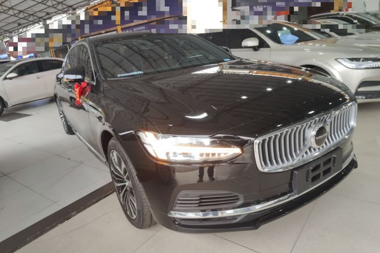 Used Volvo S90 New Energy 2025 Plug-in Hybrid Four-Wheel Drive Long-Range Zhiyi Luxury Edition Front Right 45 Deg