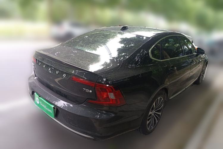 Used Volvo S90 New Energy 2025 Plug-in Hybrid Four-Wheel Drive Long-Range Zhiyi Luxury Edition Rear Right 45 Deg