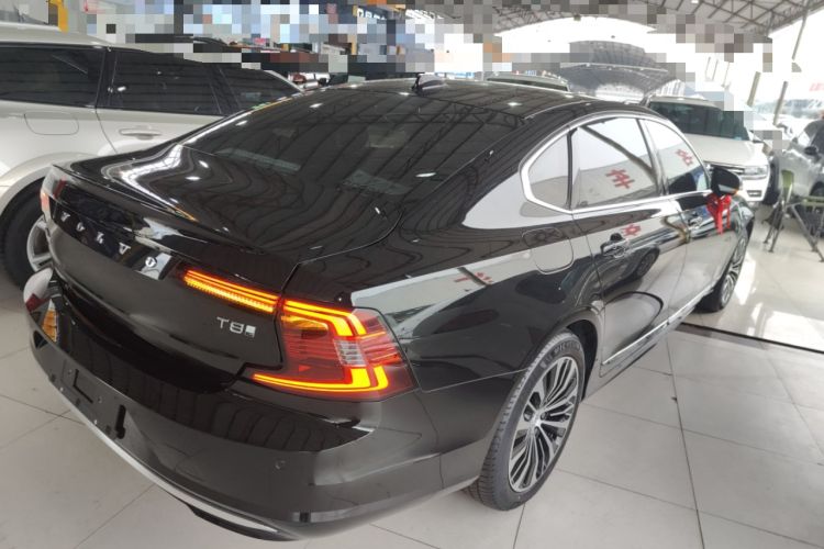 Used Volvo S90 New Energy 2025 Plug-in Hybrid Four-Wheel Drive Long-Range Zhiyi Luxury Edition Rear Right 45 Deg