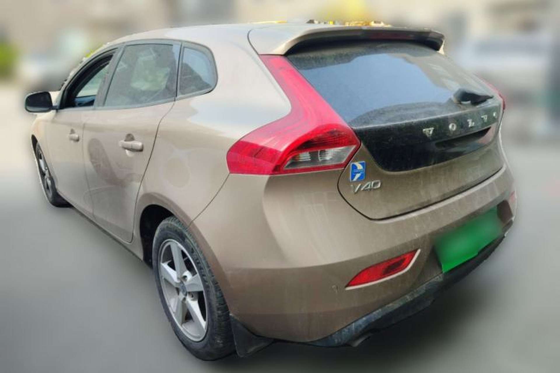 Used Volvo V40 2013 2.0T ZhiShang Version Rear Left 45 Deg