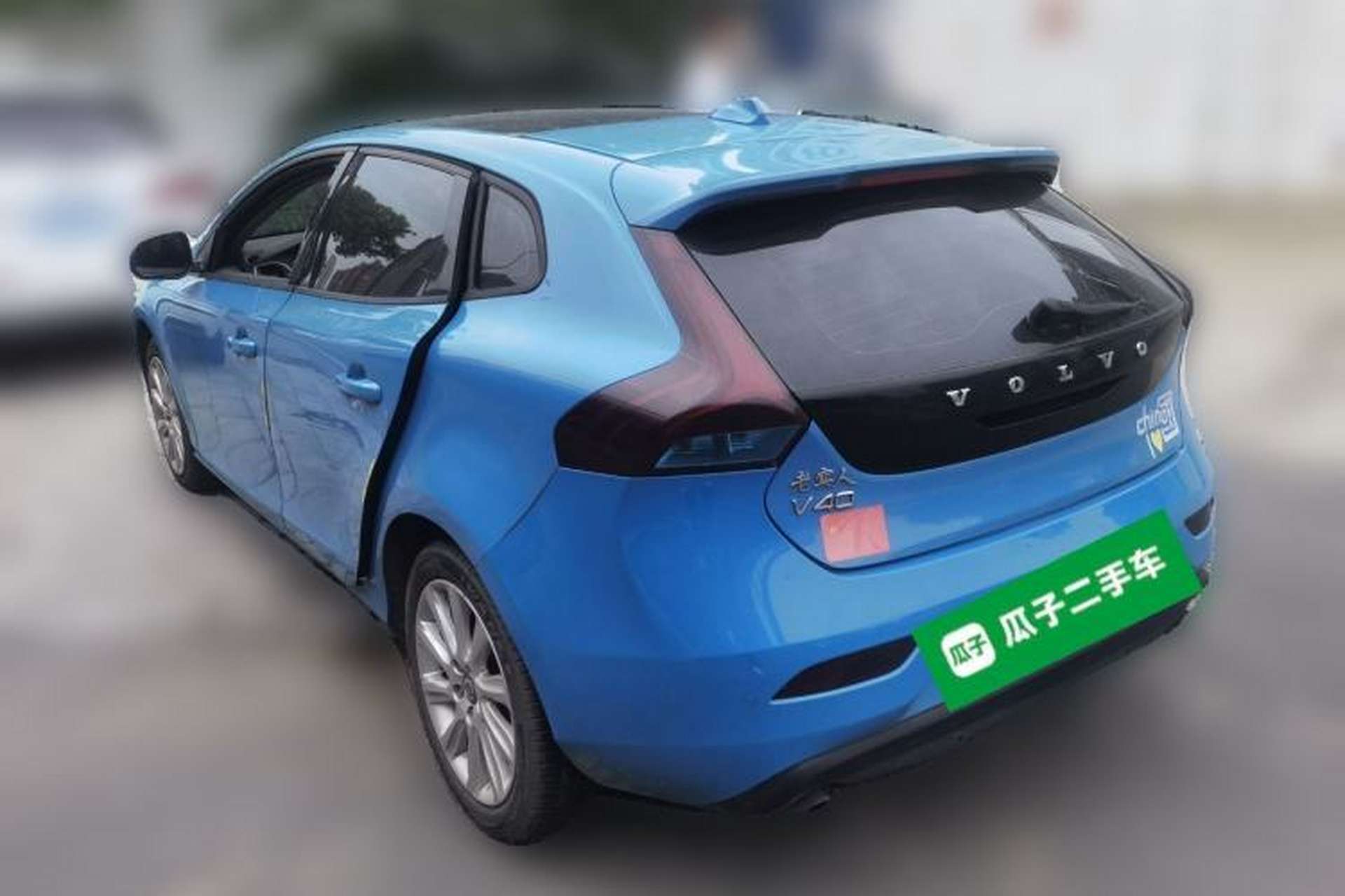 Used Volvo V40 2014 2.0T Zhiyi Version Rear Left 45 Deg