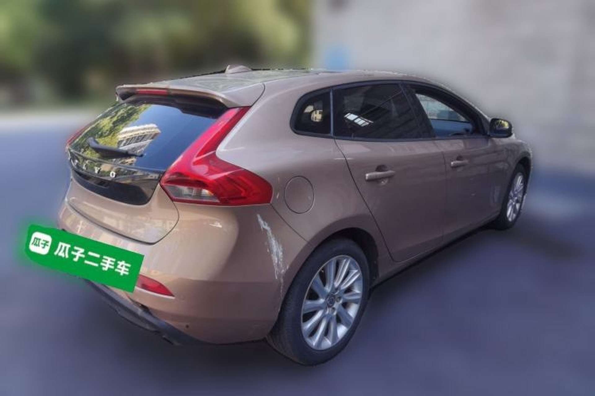 Used Volvo V40 2015 1.6T Zhiyi Edition Rear Right 45 Deg