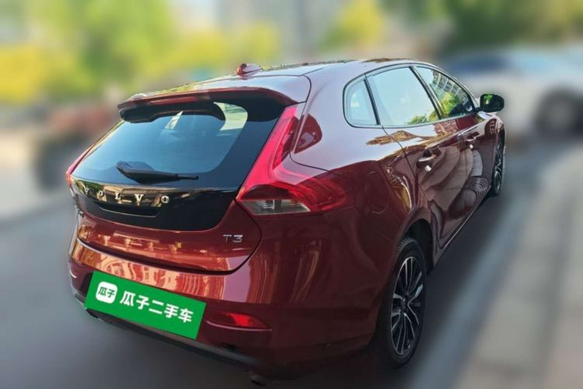 Used Volvo V40 2016 T3 Zhiyi Edition Rear Right 45 Deg