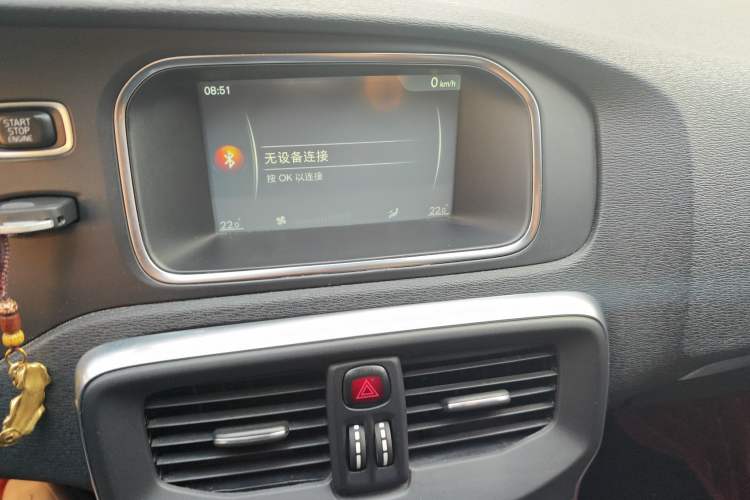 Used Volvo V40 2016 T3 Zhiyi Edition Audio And AC Panel