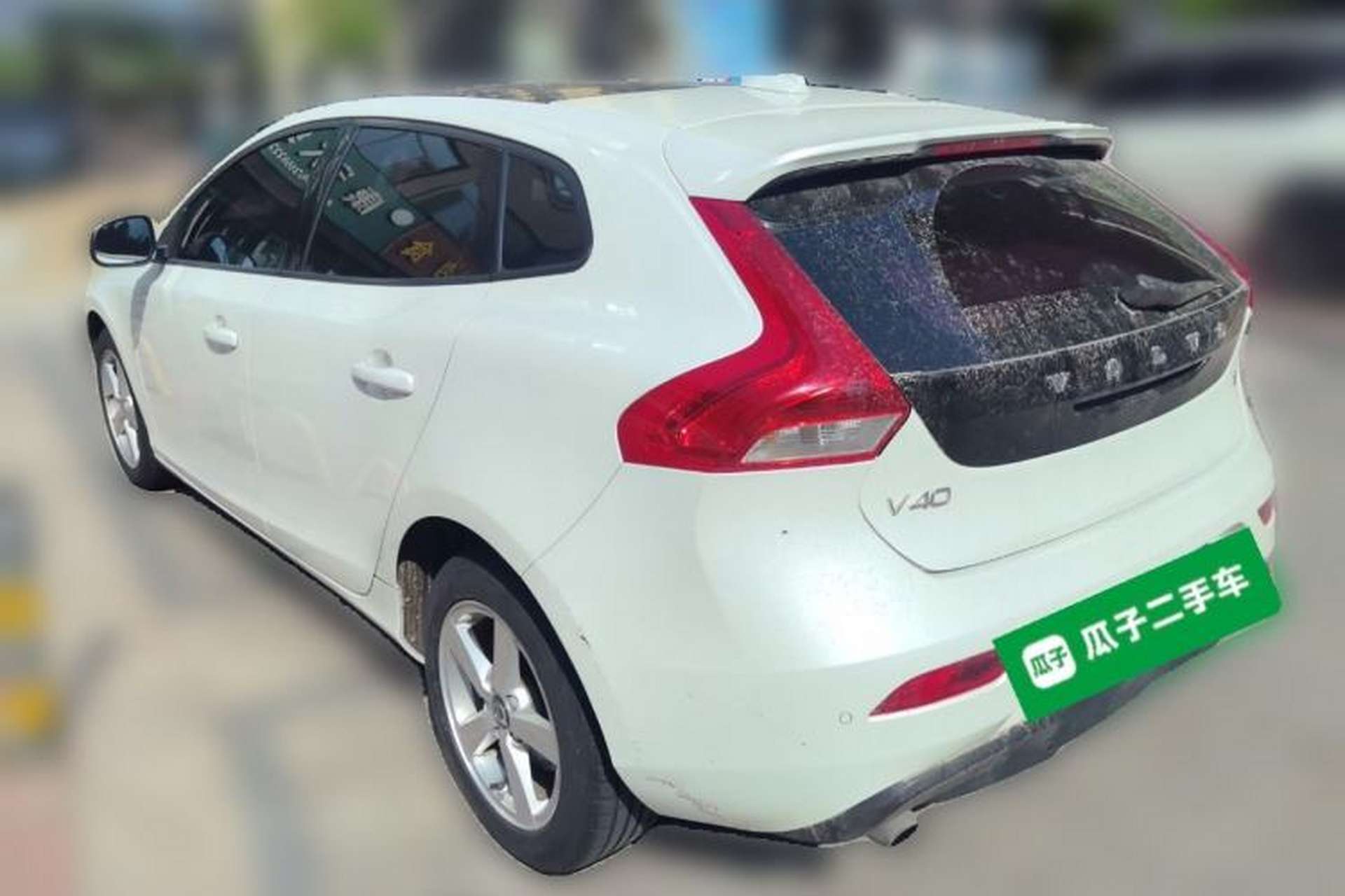 Used Volvo V40 2016 T3 Zhiyi Edition Rear Left 45 Deg