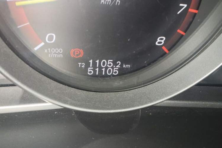 Used Volvo V40 2017 T3 Zhiyi Edition Odometer Close Up