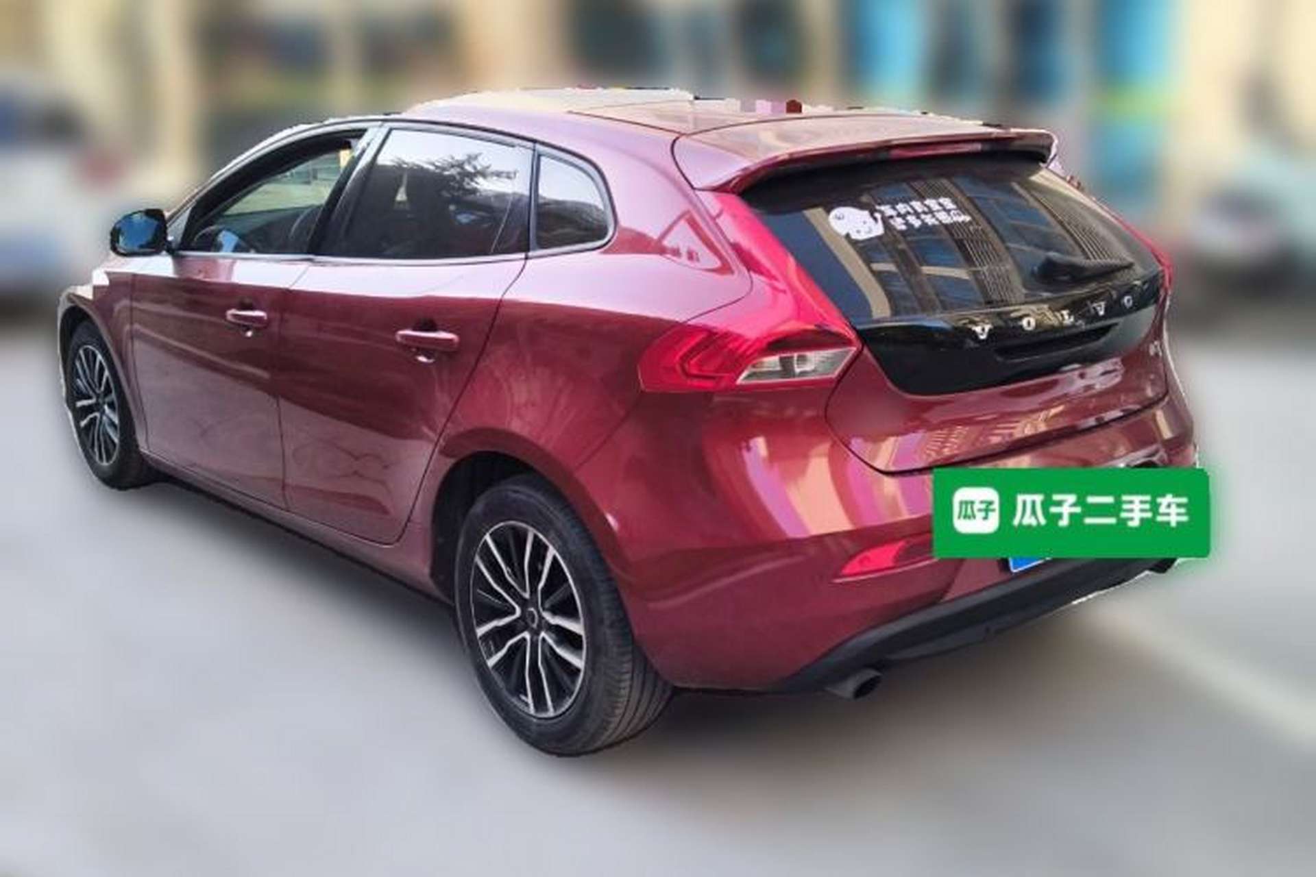 Used Volvo V40 2017 T3 Zhiyi Edition Rear Left 45 Deg