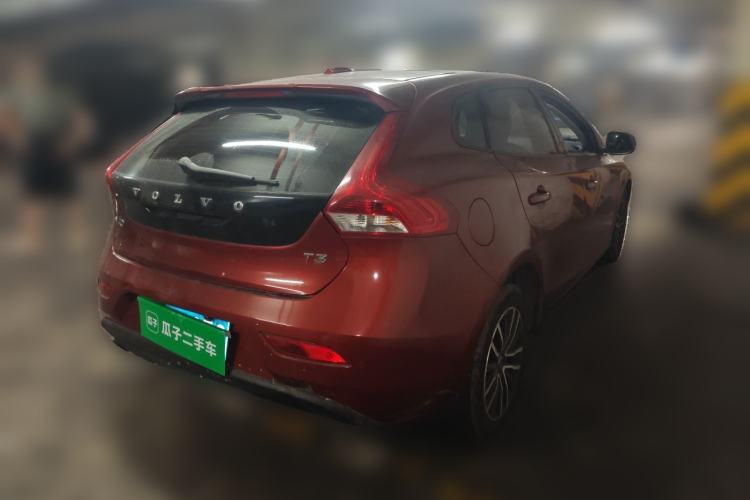 Used Volvo V40 2017 T3 Zhiyi Edition Rear Right 45 Deg