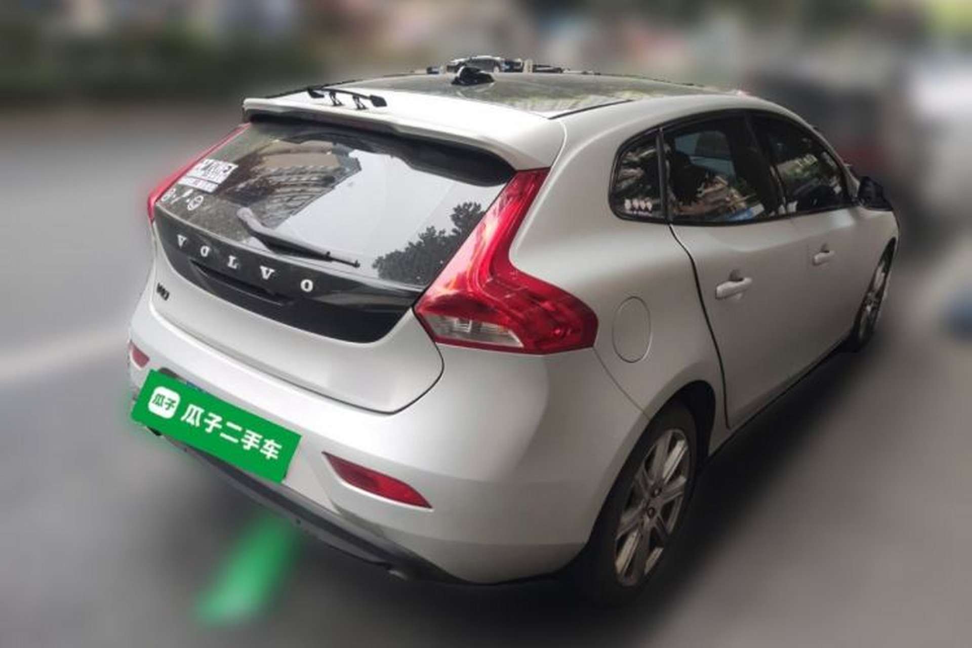 Used Volvo V40 2017 T3 Zhiya Edition Rear Right 45 Deg
