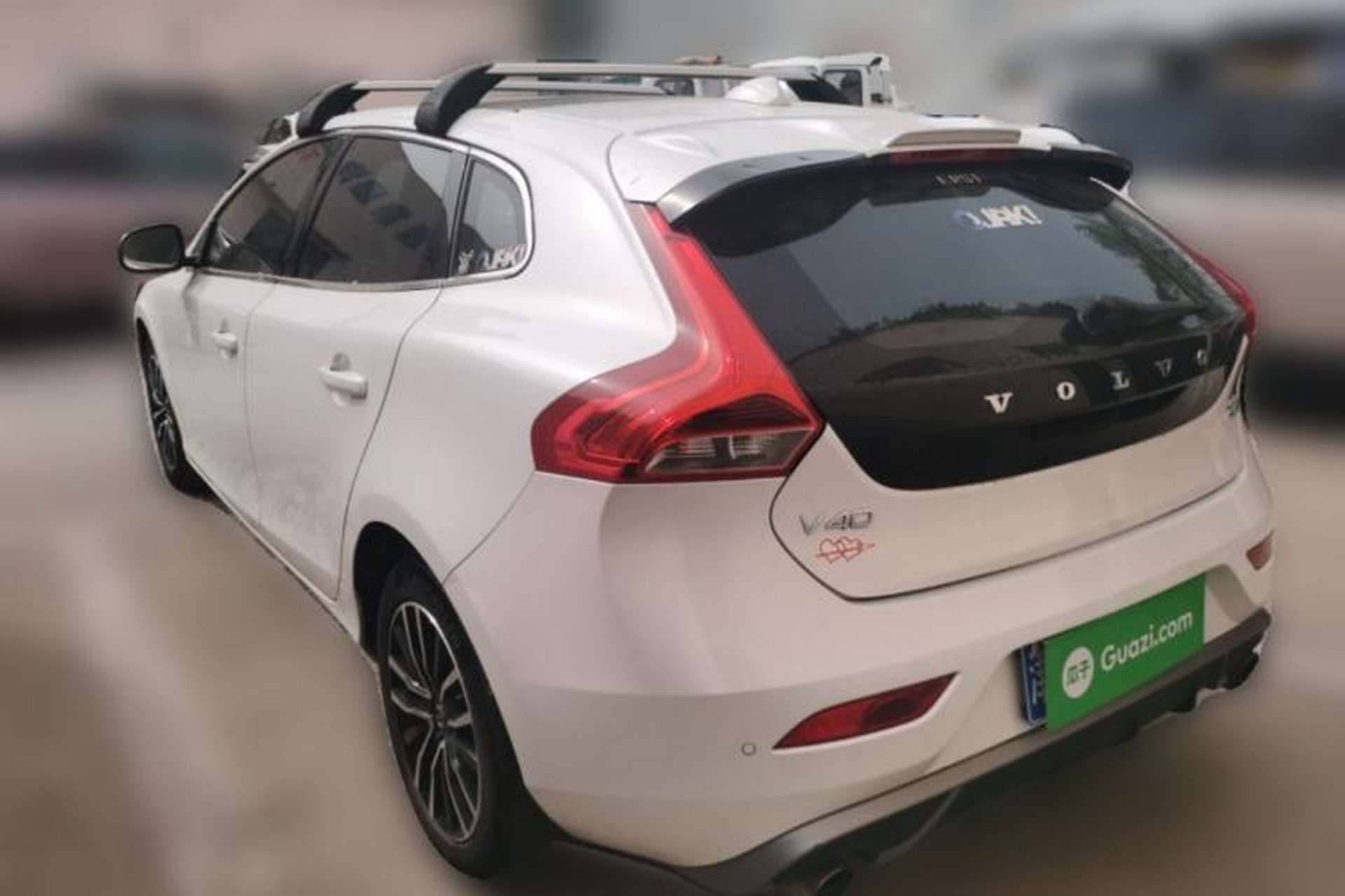 Used Volvo V40 2017 T3 Zhiyi Edition Rear Left 45 Deg