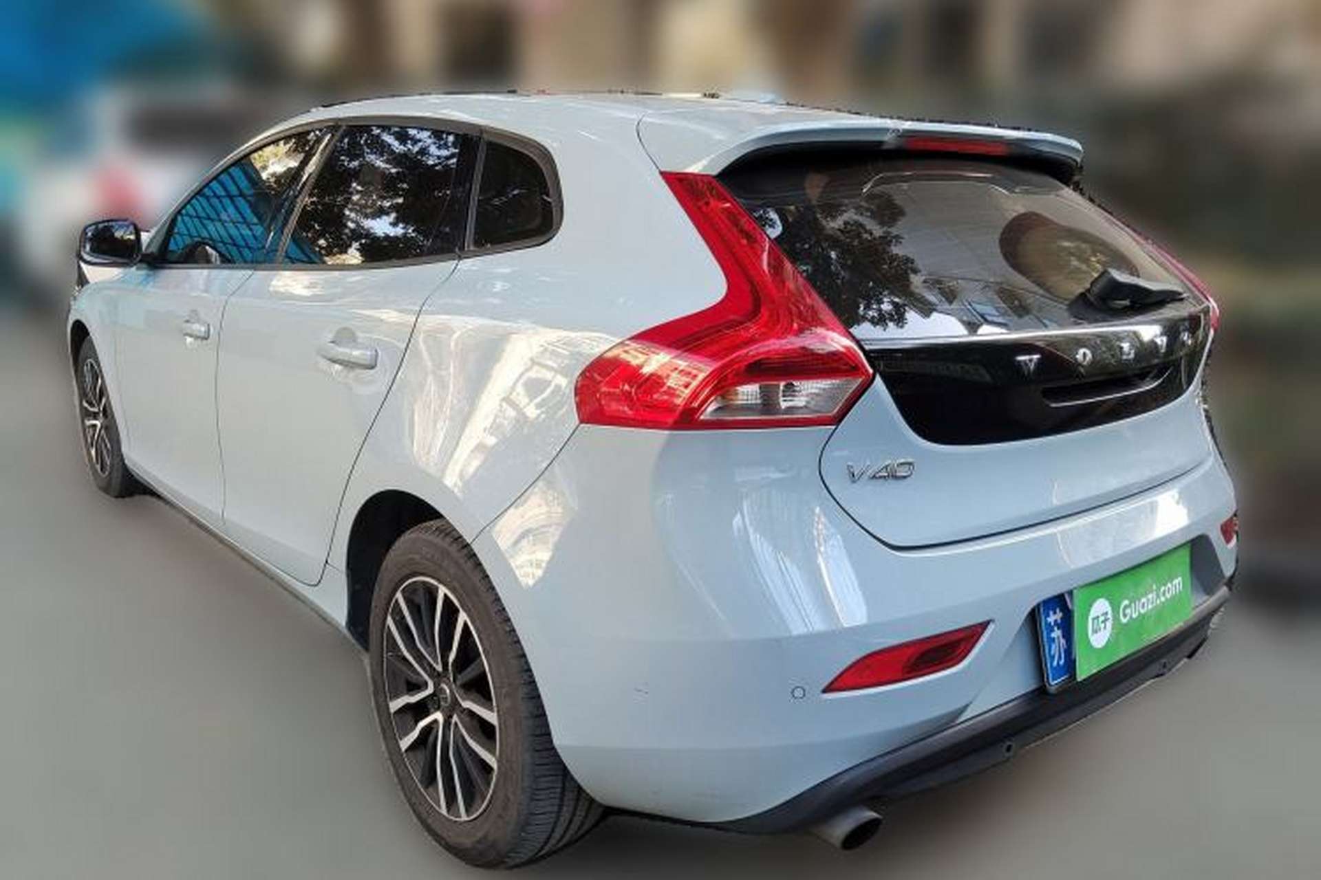 Used Volvo V40 2018 T3 Zhiyi Edition Rear Left 45 Deg