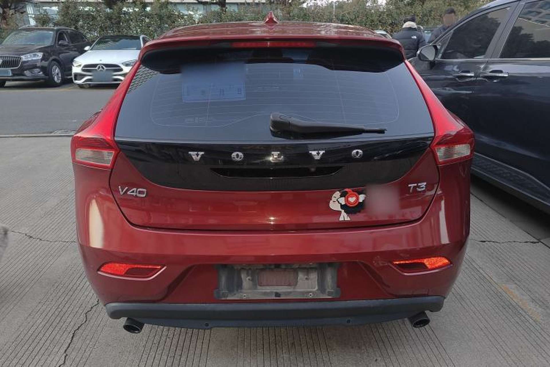 Used Volvo V40 2018 T3 Zhiyi Edition Rear