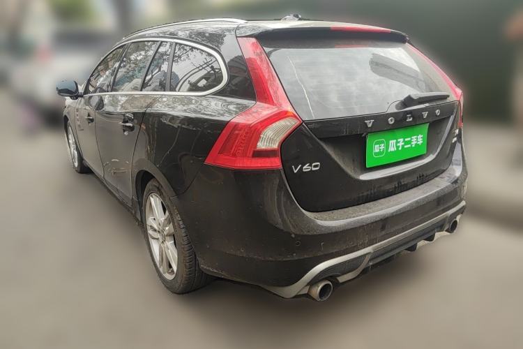 Used Volvo V60 2012 T6 AWD Personalized Sport Edition Rear Left 45 Deg