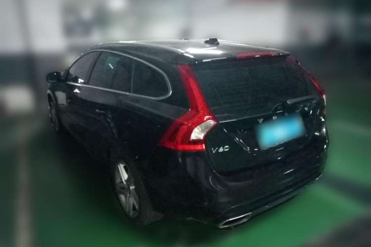 Used Volvo V60 2014 Restyled T5 Zhiya Edition Rear Left 45 Deg