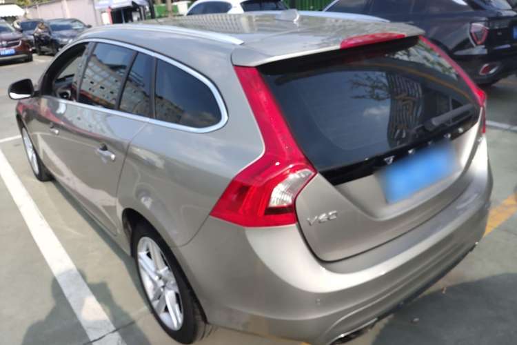 Used Volvo V60 2014 Restyled T5 Zhiya Edition Rear Left 45 Deg