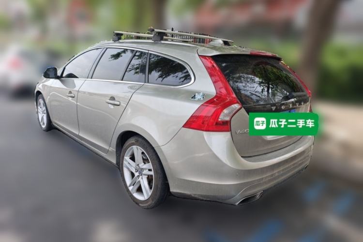 Used Volvo V60 2014 Restyled T5 Zhiya Edition Rear Left 45 Deg