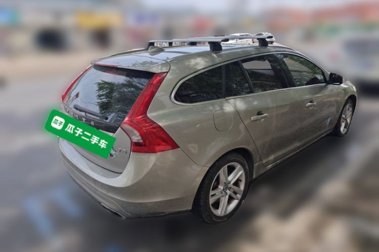 Used Volvo V60 2014 Restyled T5 Zhiya Edition Rear Right 45 Deg