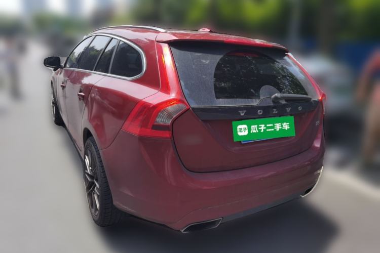 Used Volvo V60 2014 Restyled T5 Zhiya Edition Rear Left 45 Deg