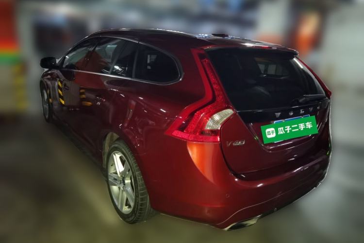 Used Volvo V60 2014 Restyled T5 Zhiya Edition Rear Left 45 Deg