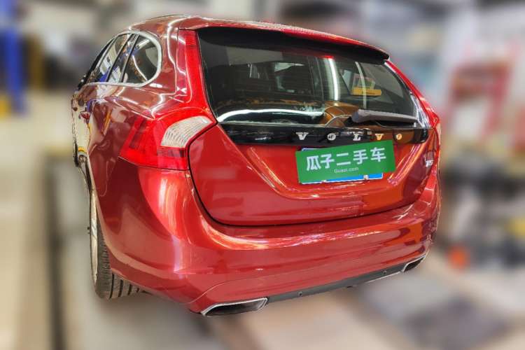 Used Volvo V60 2014 Restyled T5 Zhiya Edition Rear Left 45 Deg