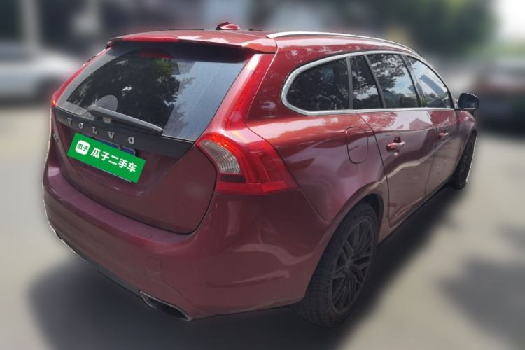Used Volvo V60 2014 Restyled T5 Zhiya Edition Rear Right 45 Deg