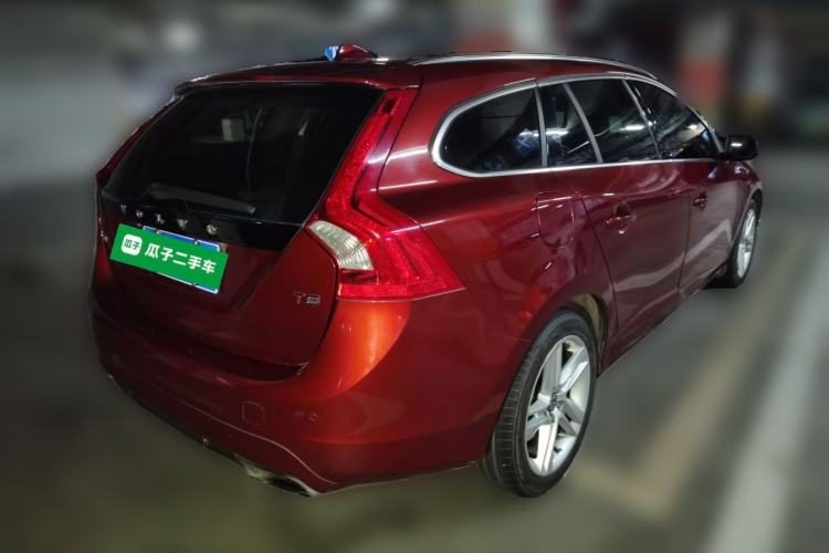 Used Volvo V60 2014 Restyled T5 Zhiya Edition Rear Right 45 Deg
