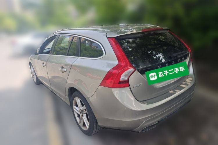Used Volvo V60 2014 Restyled T5 Zhiya Edition Rear Left 45 Deg
