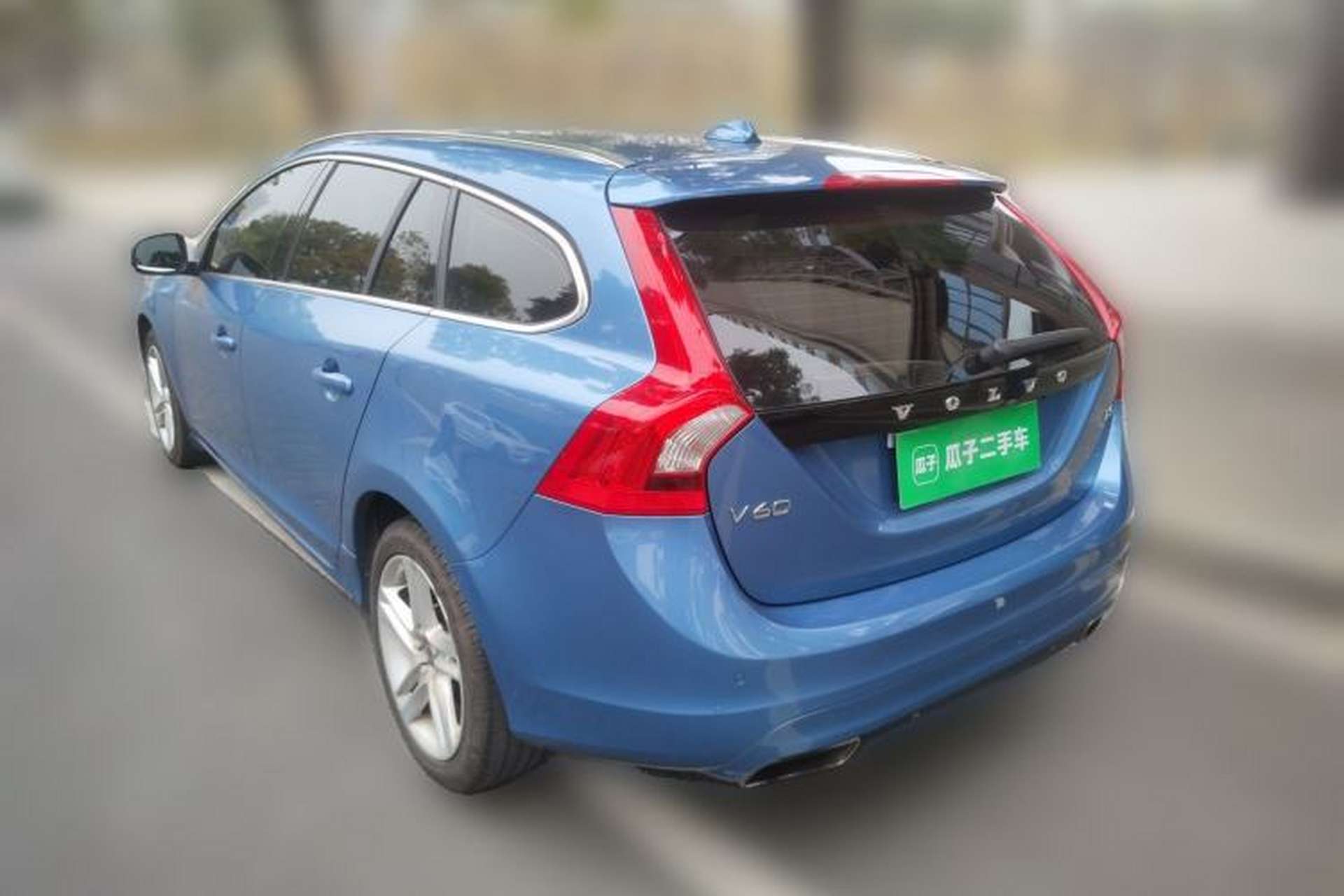 Used Volvo V60 2015 T5 Zhiyi Edition Rear Left 45 Deg