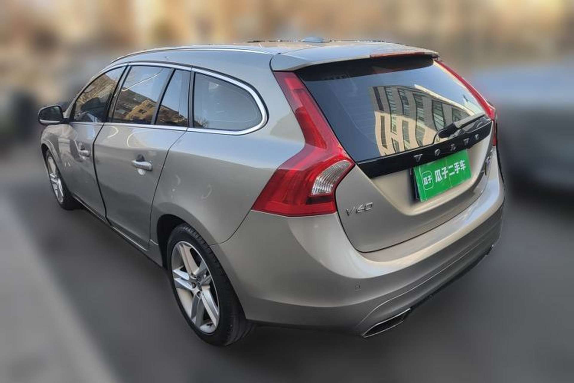 Used Volvo V60 2015 T5 Zhiya Edition Rear Left 45 Deg