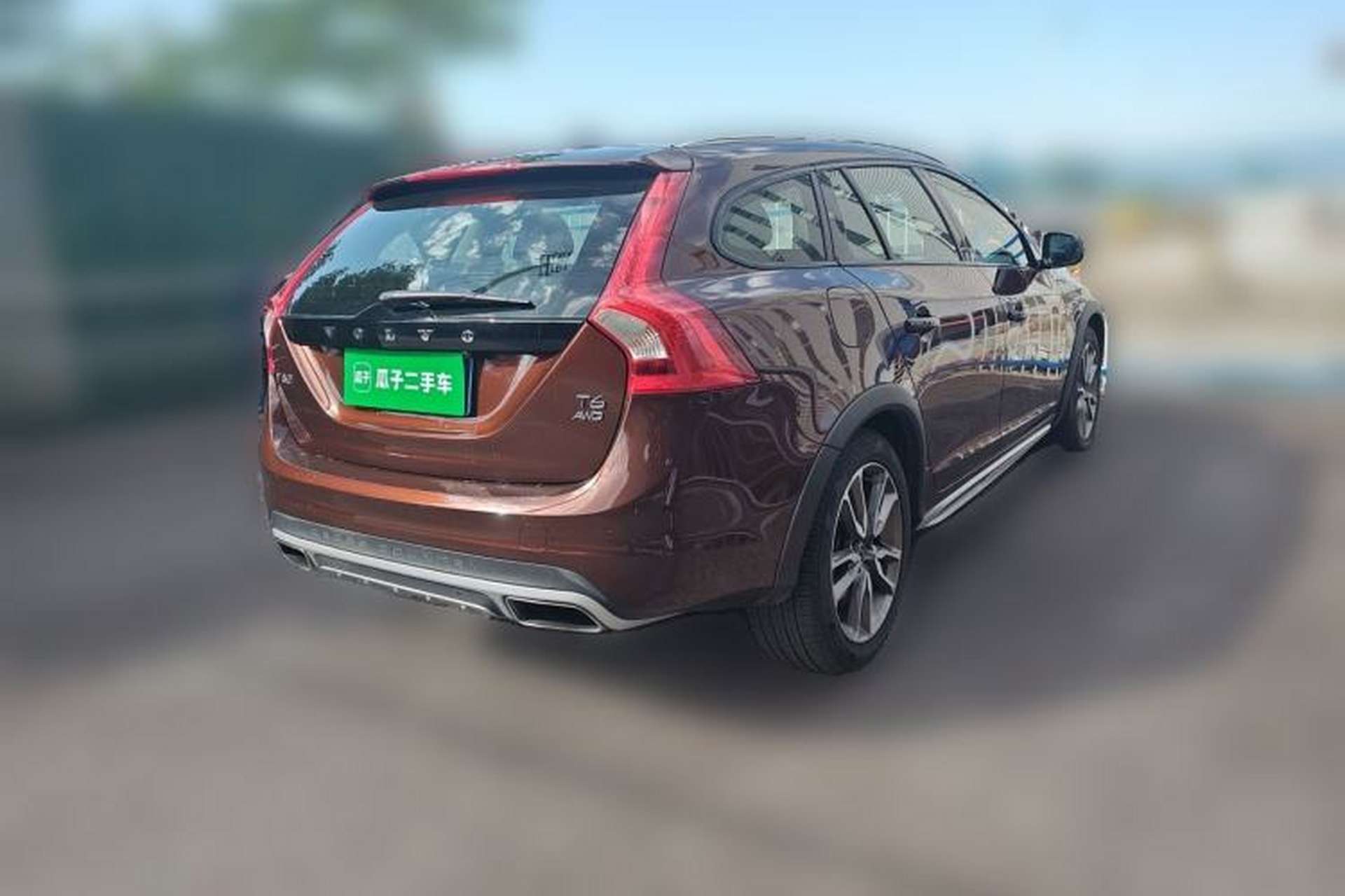 Used Volvo V60 2016 Cross Country T6 AWD Rear Right 45 Deg