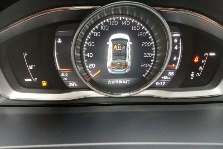 Used Volvo V60 2017 T5 Zhiya Edition China V Standard Instrument Cluster