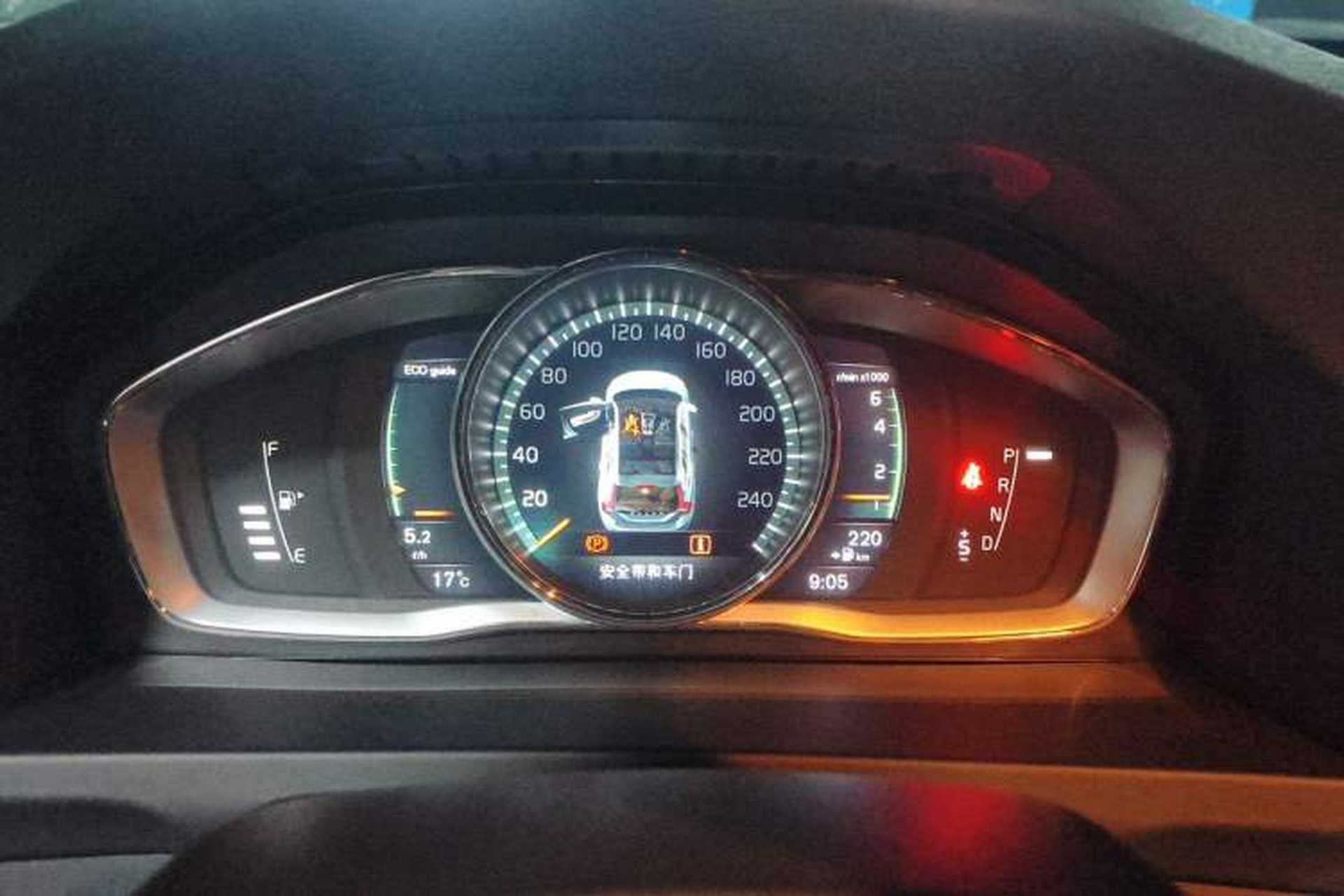 Used Volvo V60 2017 Cross Country T5 AWD China V Standard Instrument Cluster