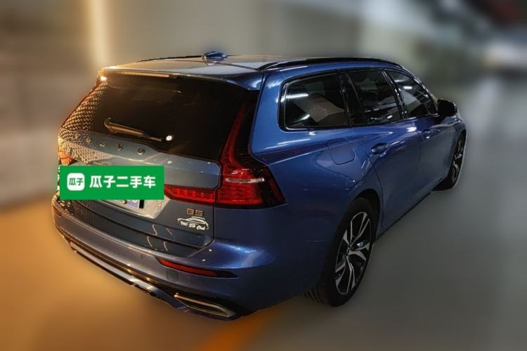 Used Volvo V60 2021 B5 Zhiyuan Sport Edition Rear Right 45 Deg