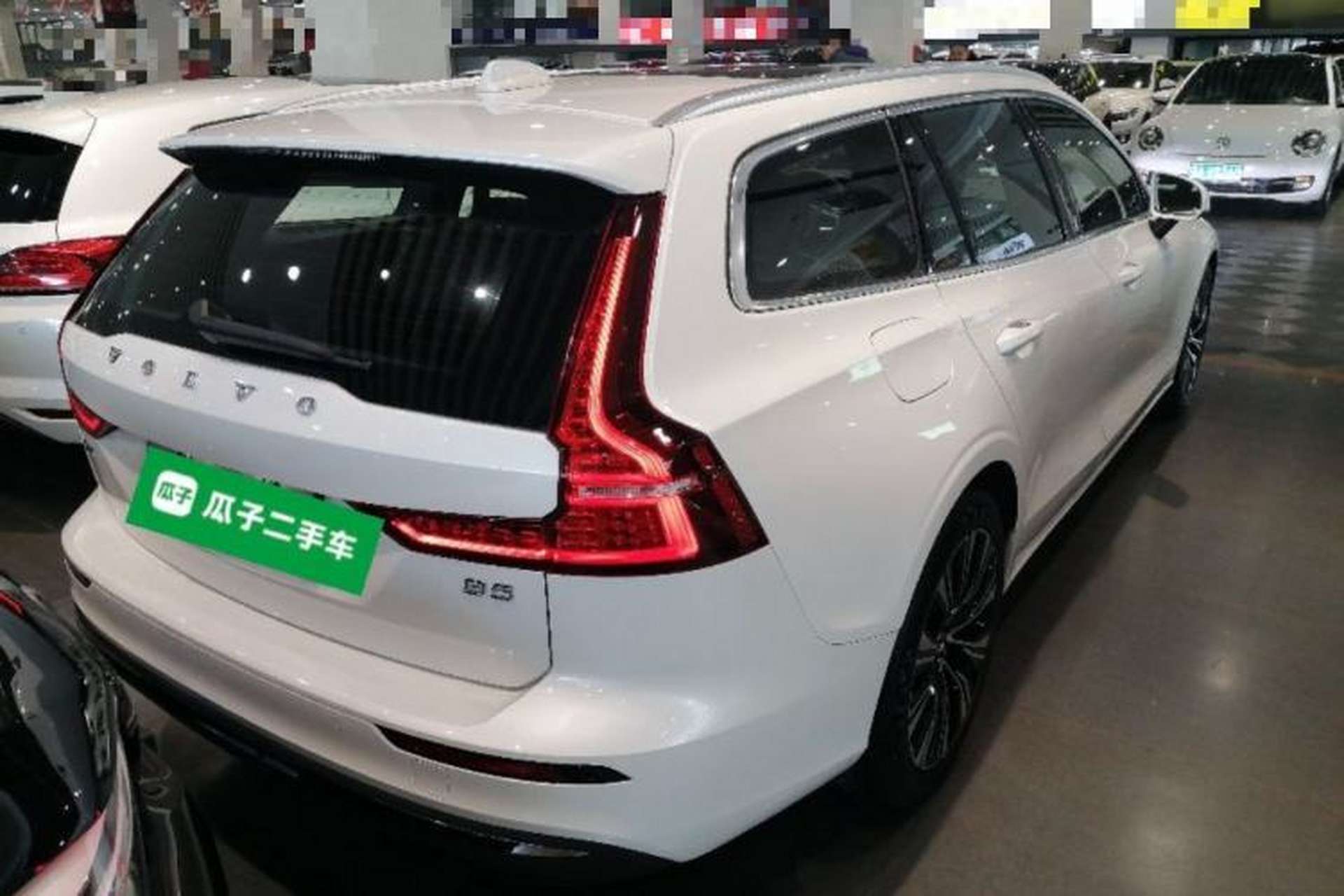 Used Volvo V60 2024 B5 Zhiyuan Luxury Edition Rear Right 45 Deg