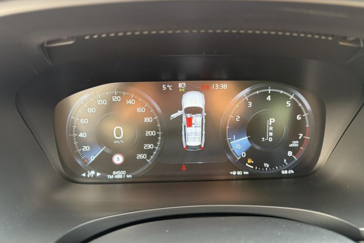 Used Volvo V90 2019 Cross Country T5 AWD Smart Range Version China V Standard Odometer Close Up
