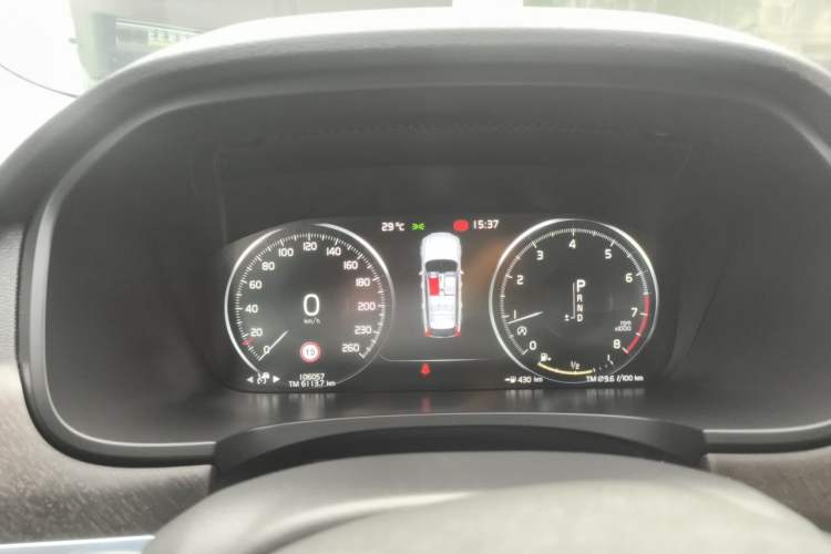 Used Volvo V90 2019 Cross Country T5 AWD Smart Range Version China V Standard Instrument Cluster