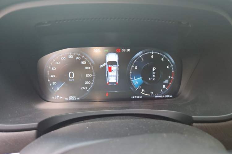 Used Volvo V90 2019 Cross Country T5 AWD Luxury Edition China V Standard Instrument Cluster