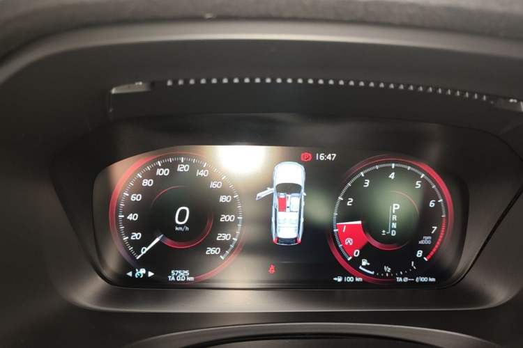 Used Volvo V90 2019 Cross Country T5 AWD Smart Range Version China VI Standard Instrument Cluster