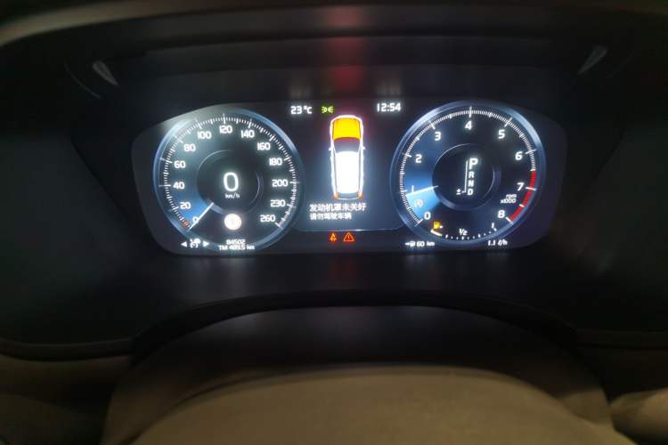 Used Volvo V90 2019 Cross Country T5 AWD Smart Range Version China V Standard Instrument Cluster
