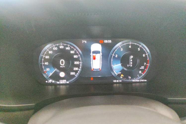 Used Volvo V90 2019 Cross Country T5 AWD Smart Range Version China VI Standard Instrument Cluster