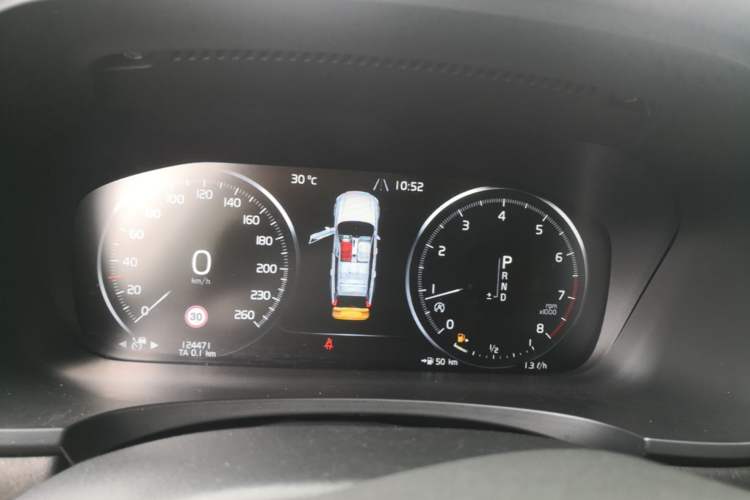 Used Volvo V90 2019 Cross Country T5 AWD Smart Range Version China V Standard Instrument Cluster