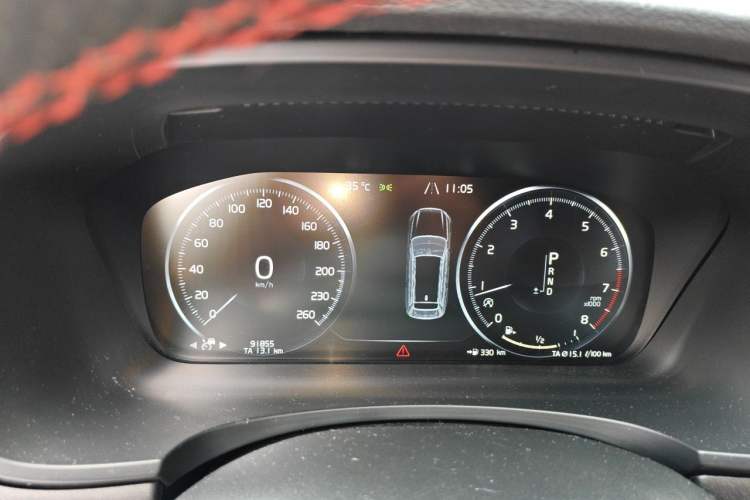 Used Volvo V90 2019 Cross Country T5 AWD Smart Range Version China V Standard Instrument Cluster
