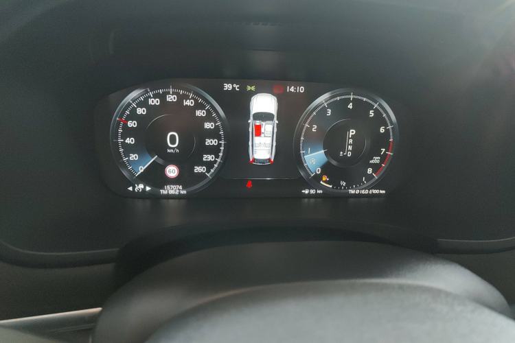 Used Volvo V90 2019 Cross Country T5 AWD Smart Range Version China V Standard Instrument Cluster