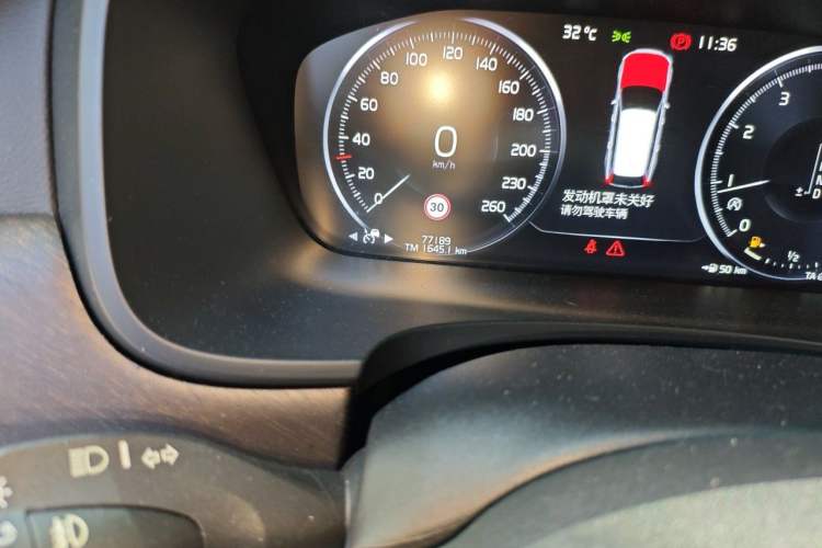 Used Volvo V90 2019 Cross Country T5 AWD Luxury Edition China V Standard Odometer Close Up